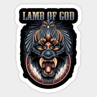 LAMB OF GOD BAND Sticker